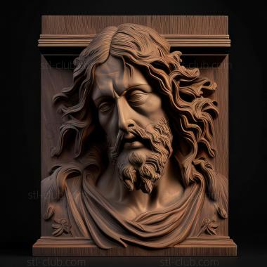 3D model st jesus (STL)